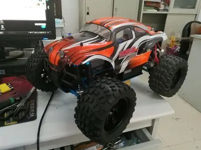 2 шт. дикий Monster Truck Покрышки обод колеса для 1/10 hex концентраторы 12 мм Весы RC