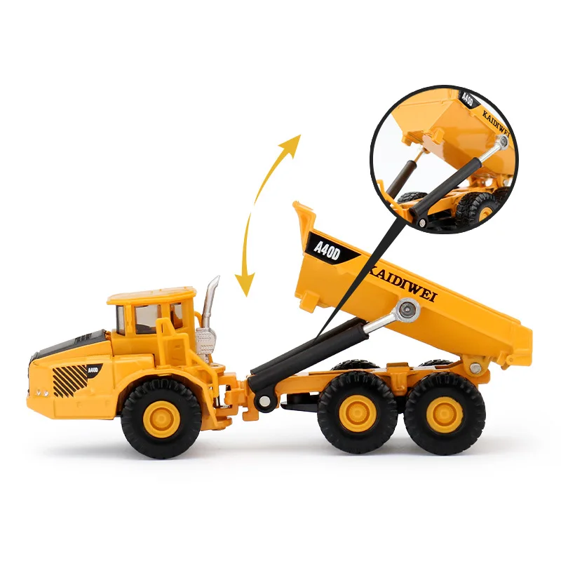 Мини грузовики из сплава 1:87 подарки на день рождения для детей игрушечные