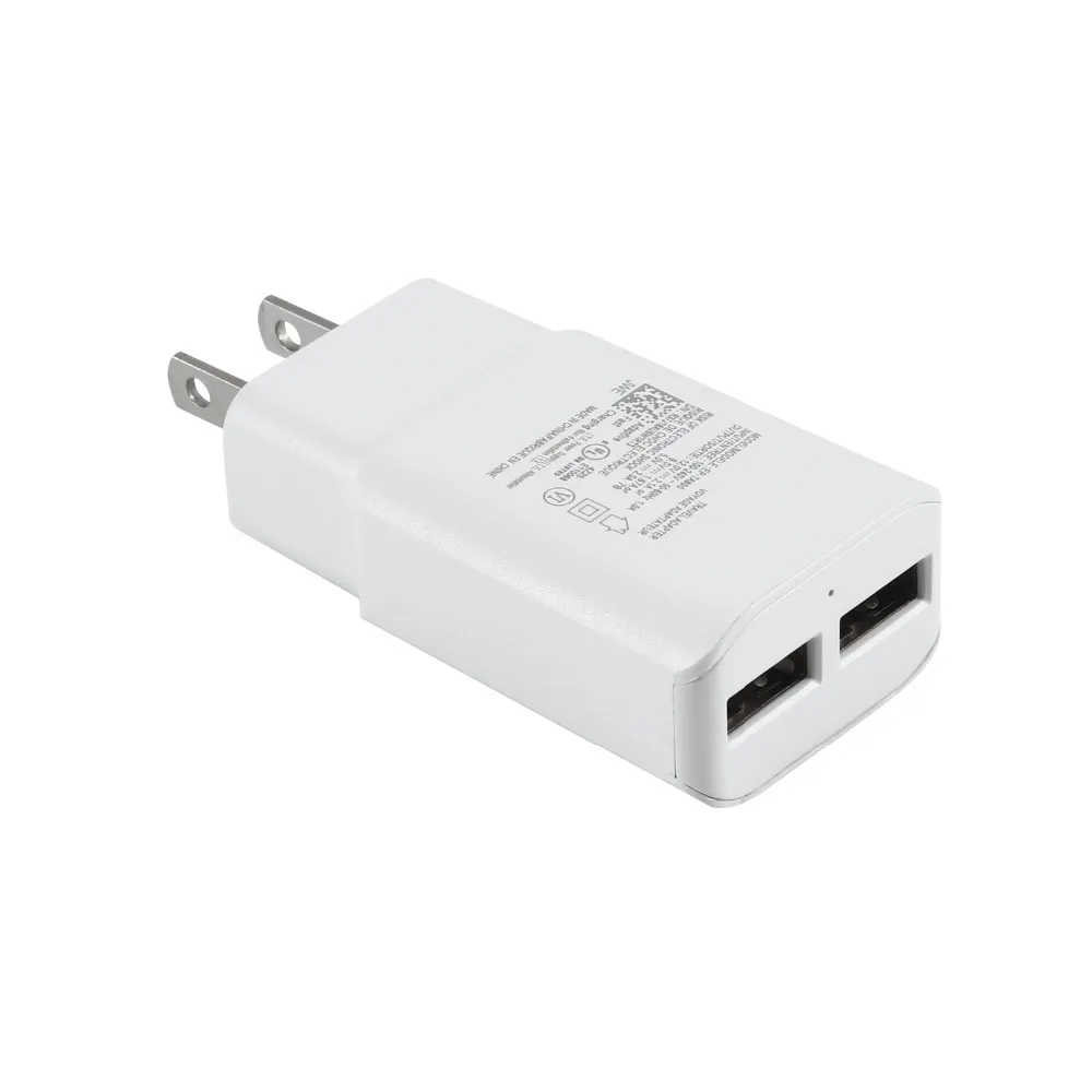 Двойное USB быстрое зарядное устройство для мобильного телефона EU/US штепсельная