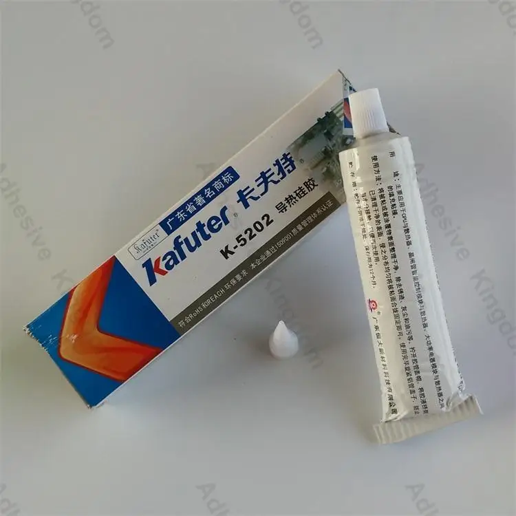 Подлинная Kafuter 80 г K 5202 термосиликатный светодиодный клей теплопроводность 0 8
