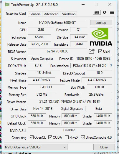 Бесплатная доставка в наличии 9500GT 512M PCIE слот DVI-I MINIDP видеокарта тест 100% |