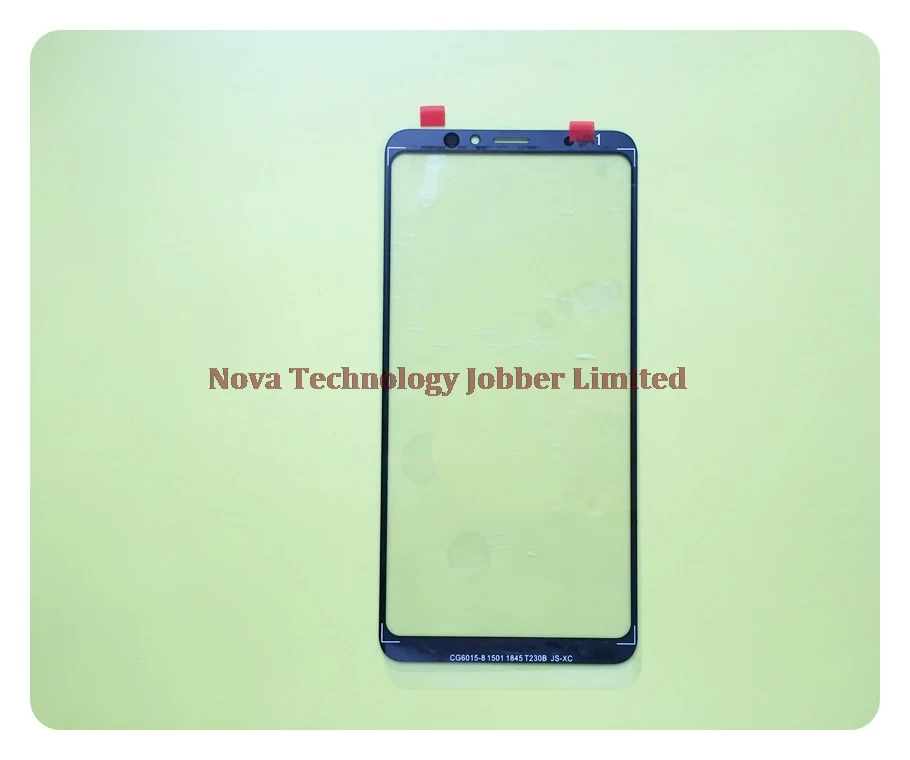 Wyieno Топ черный стеклянный экран для Meizu Note 8 M822H стеклянная линза внешняя Передняя