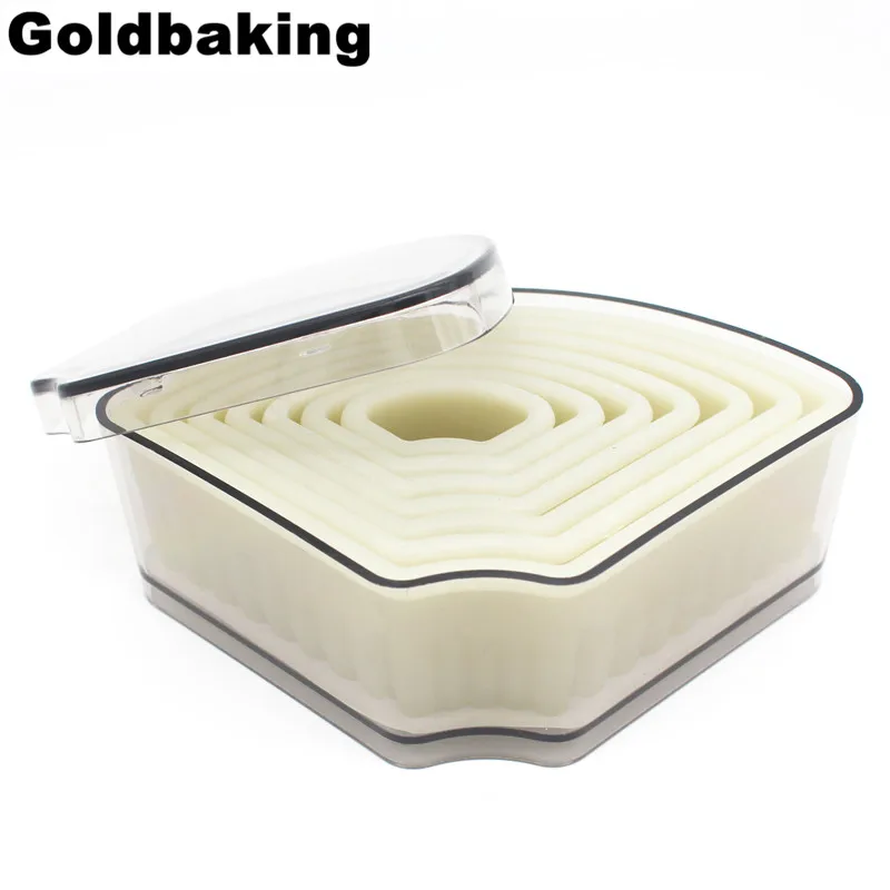 7 шт. фрезы для печенья с вентилятором нейлоновые помадки формы печенья|cutter mold|cookie