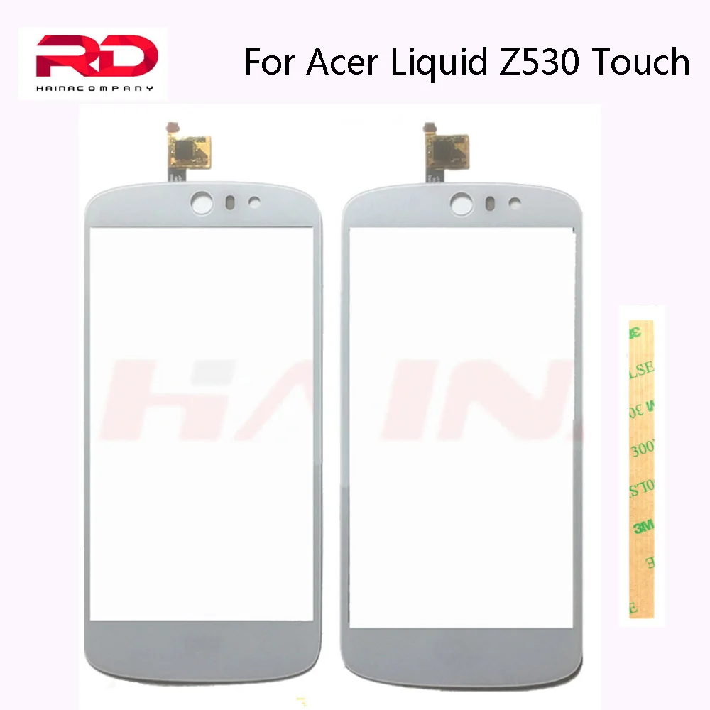 Для Acer Liquid Z530 сенсорный экран дигитайзер Сенсорная панель сенсор передняя
