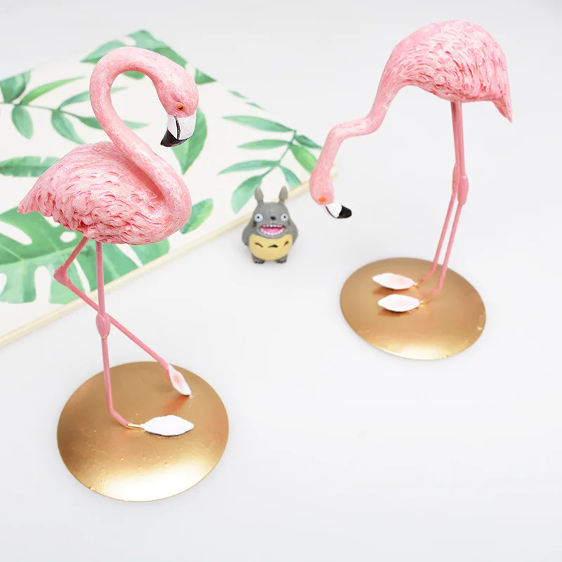 Цельнокроеное платье Смола Розовый фламинго Home Decor рисунок подарки для девочек Ins