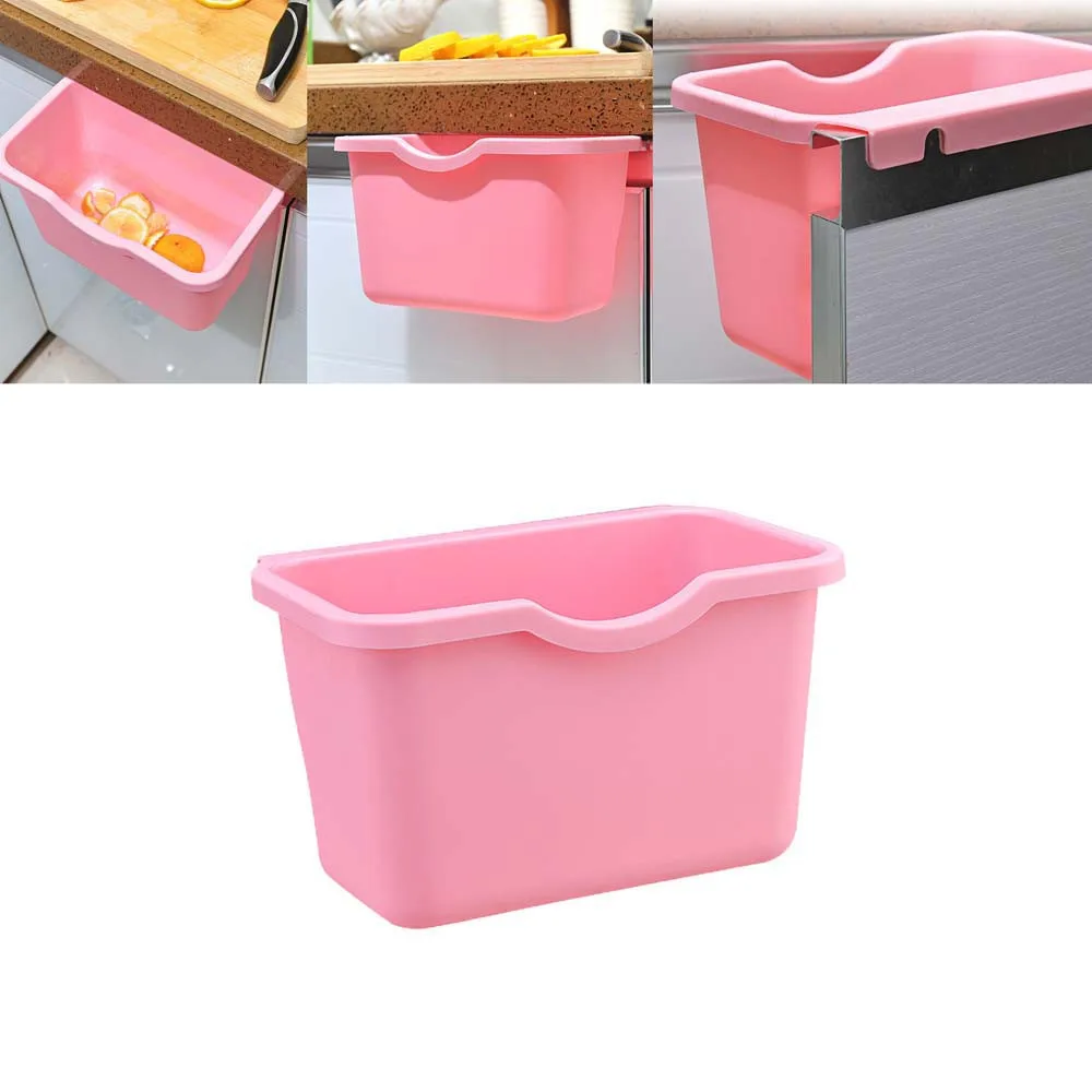 7 color Environmental Hanging Storage Box Kitchen Cabinet Door Trash Rack Style Fruit Organizer Bins Garbage Boxs | Дом и сад