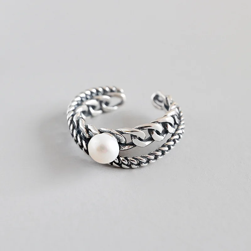 Настоящее серебро 925 проба обручальные кольца для женщин anillos винтажное