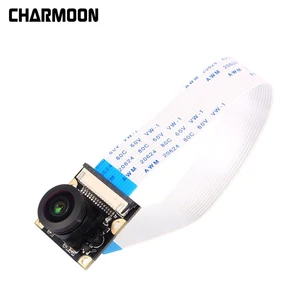 5MP 1080P 720P для камеры Raspberry pi, широкоугольная видеокамера рыбий глаз с ночным видением, совместимая с фотографиями Raspberry Pi 3 Model B + Plus 32