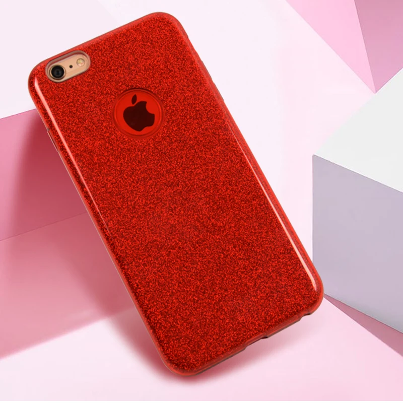 

Блестящий чехол CAPSSICUM из поликарбоната и ТПУ для iPhone 6 6S Plus, чехлы, Противоударная задняя крышка для iPhone 6Plus 6S Plus