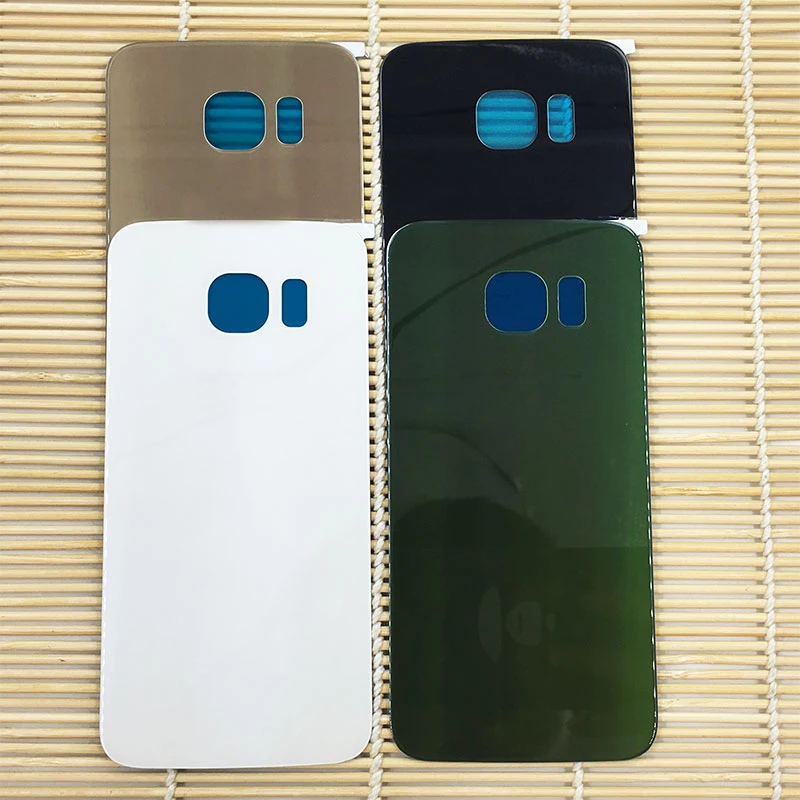 1 шт. для Samsung Galaxy S6 Edge G925 S6edge+ G928 задняя крышка батарейного отсека чехол на заднюю крышку панель стеклянный чехол Замена
