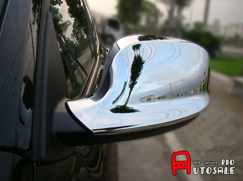 Для BMW X3 F25 2011 2012 2013 ABS хромированное внешнее боковое зеркало заднего вида накладка