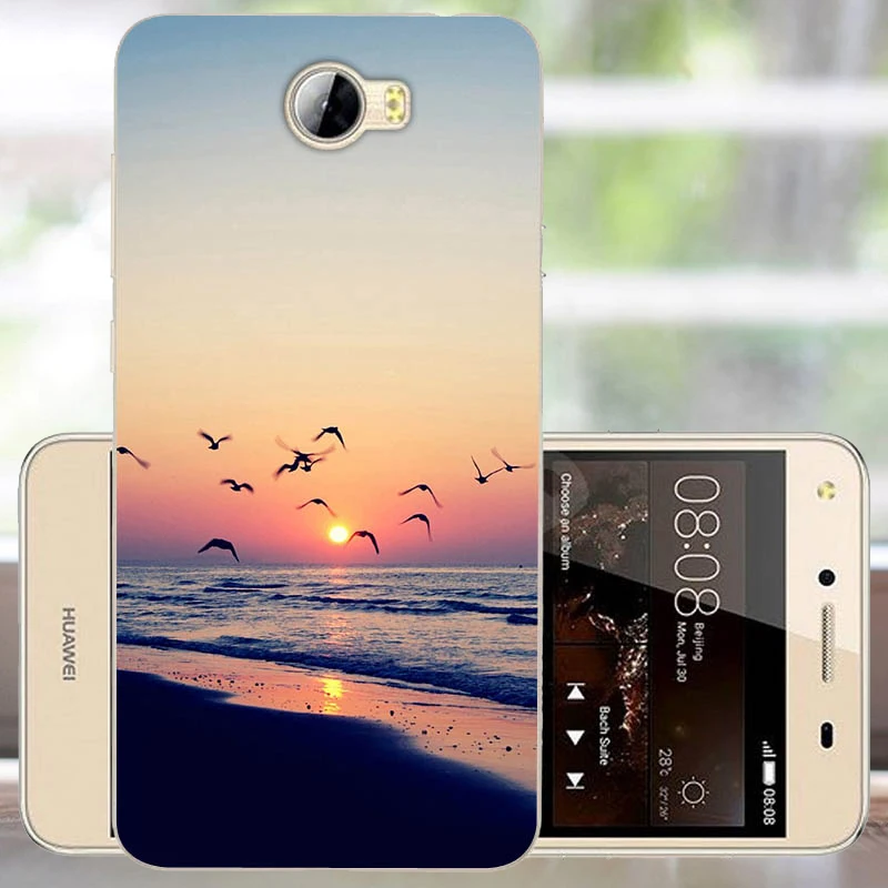 Мягкий чехол из ТПУ 5,0 дюйма для huawei honor 5A, силиконовый чехол, чехол с узором для huawei honor 5A, чехол для huawei honor 5A LYO-L 21, чехол