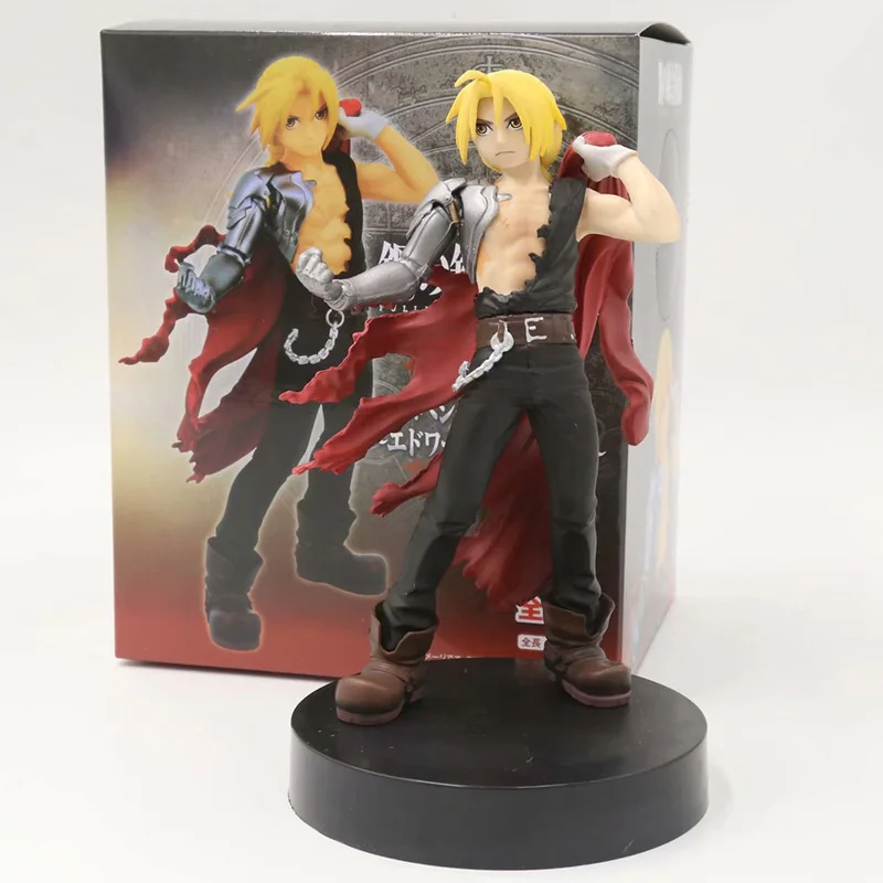 Аниме Fullmetal Alchemist Edward Elric ПВХ фигурка коллекция модель игрушка кукла