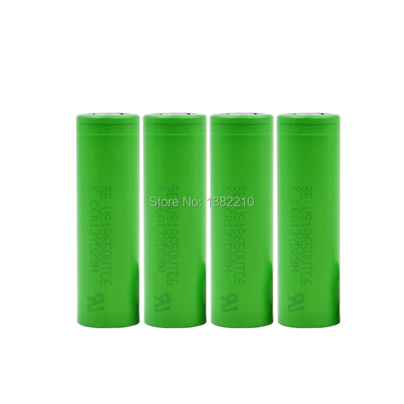 3 шт./лот 3,6 V 18650 US18650 VTC6 3000 мА/ч, 30A электронная сигарета Батарея для sony