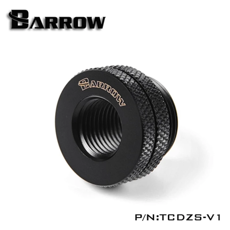 Barrow G1/4 &quotпроходной фитинг с внутренней резьбой черный/белый/серебристый