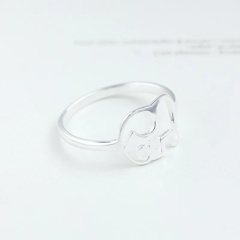 Женское кольцо со слоном из серебра 925 пробы размер 6 7 8 9|rings for women simple|fashion jewelry