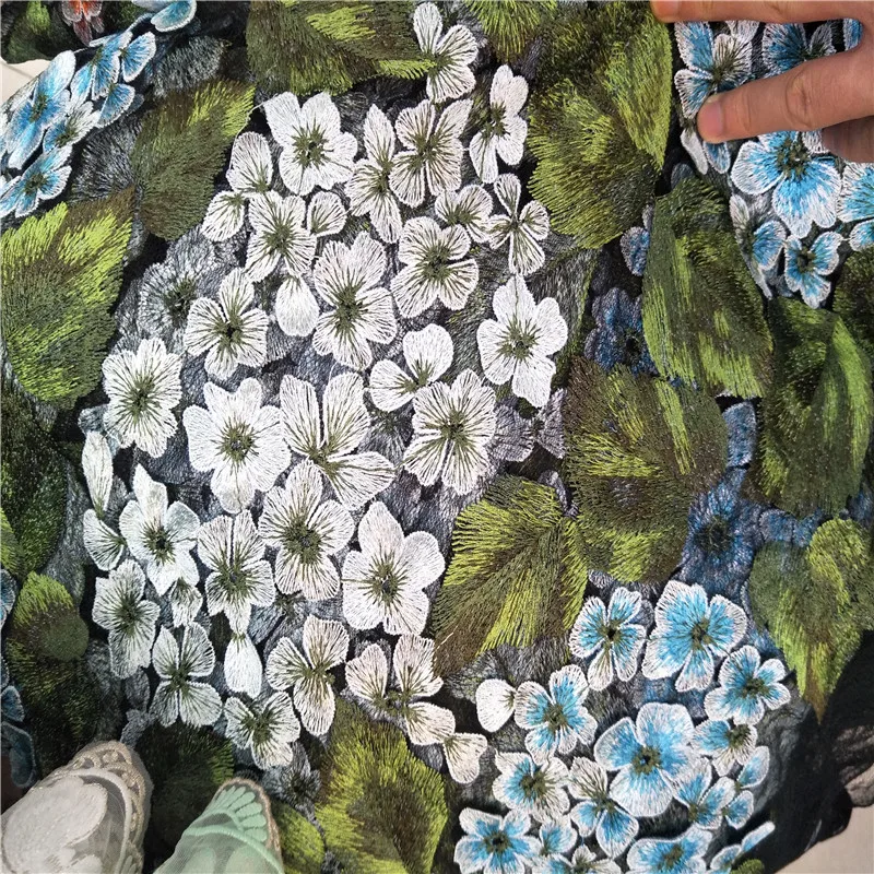 High Quality African Laces Fabrics Embroidered Army green Lace Fabric 2017 French Net XZ04-2 | Дом и сад