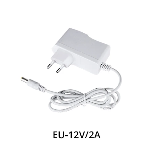 Only 12V 2A Adapter Ручная развертка Moiton сенсор светодиодная подсветка под шкаф 1-5 м 60 светодиодный s/m 12 В SMD 2835 Светодиодная лента Ночная лампа Диодная лента для кухни спальни - Цвет: Only 12V 2A Adapter