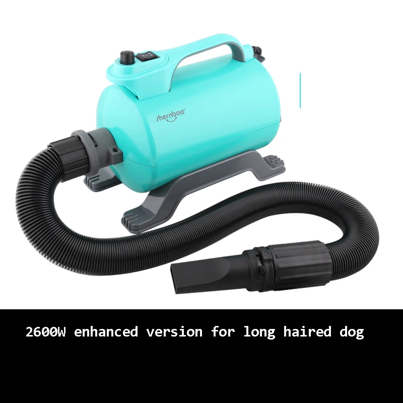 

2800W Dog Blow Dryer Pet Grooming Tools Enhanced Version Of High Power Mute For Large Spaniel Professional Dog Hair Dryer