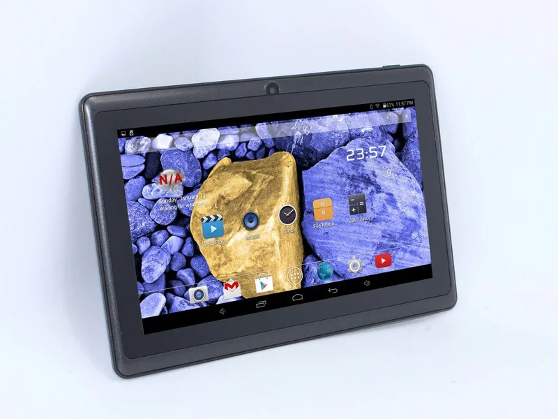 Планшет 7 дюймов для паншета аllwinner A33 Tablet pc 4 ядра Q88 Android 512 МБ/4 ГБ 1024*600 2300 мАч wifi