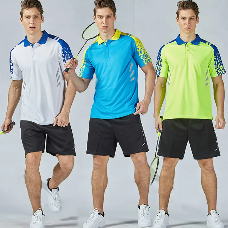 Спортивная одежда для бадминтона быстросохнущая дышащая пар женщин и мужчин