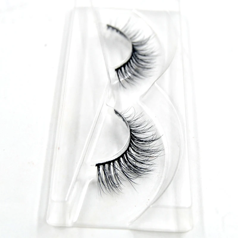 3D mink eyelashes long lasting lashes natural dramatic volume extension false Cruelty Free makeup A18 | Красота и здоровье