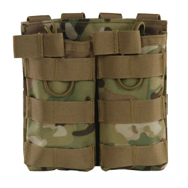 Уличная тактическая сумка с двойным открытым верхом для магазина M4/M16 страйкбола
