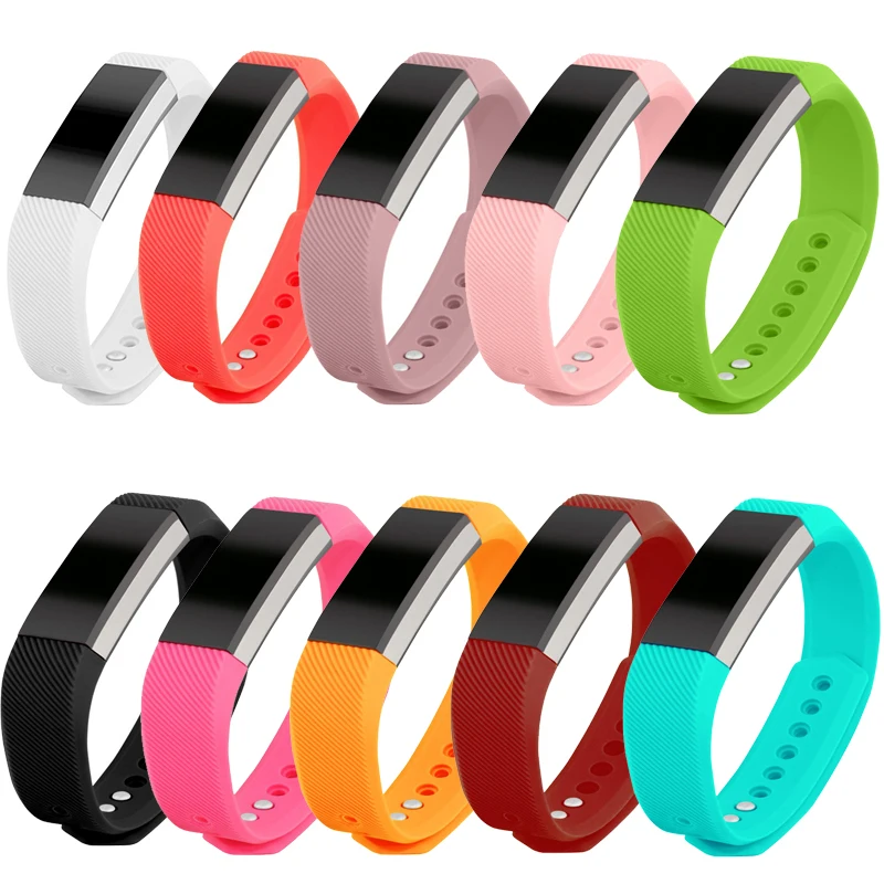Мягкий силиконовый ремешок для часов сменный Застежка Для Fitbit Alta HR смарт браслет