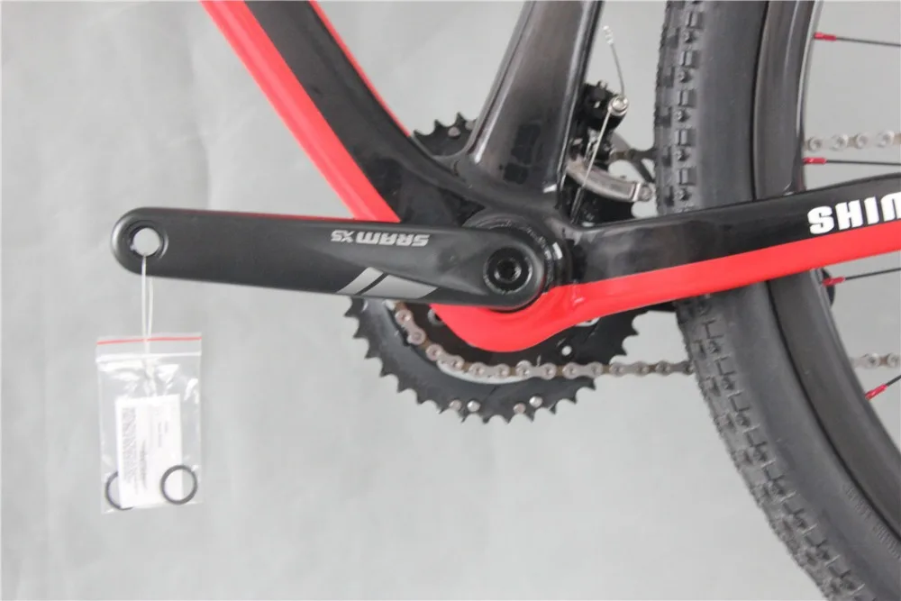 29er High-end полный углерода Полный Горный велосипед MTB велосипеда X6 с SRAM X5 указано, 18 скоростей MTB весь велосипед 16/18/20 дюймов для продажи