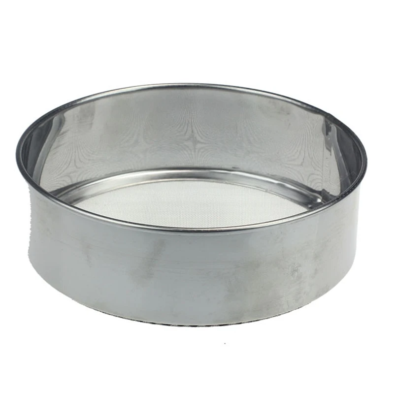 Новый нержавеющий стальной Серебряный сетчатый просеивающий фильтр для муки