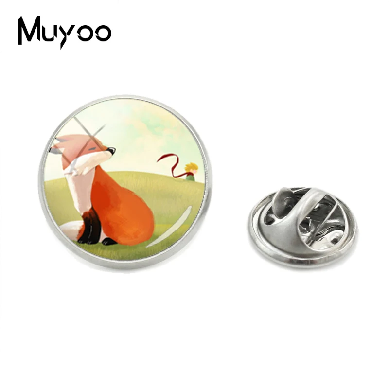 2018 New Arrival Fashion Vintage The Little Prince Fox Pictures Men's Lapel Pins Retro Butterfly | Украшения и аксессуары
