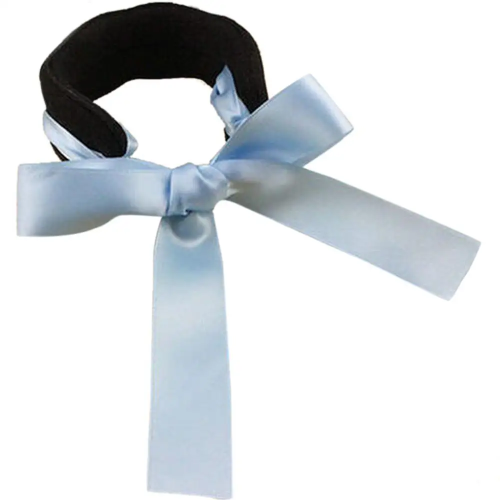 Light Blue Волшебный Поролоновый спонж для волос булочка для волос пончик легкое большое кольцо Инструменты для укладки волос продукты прическа аксессуары для волос для девочек женщин леди - Цвет: Light Blue