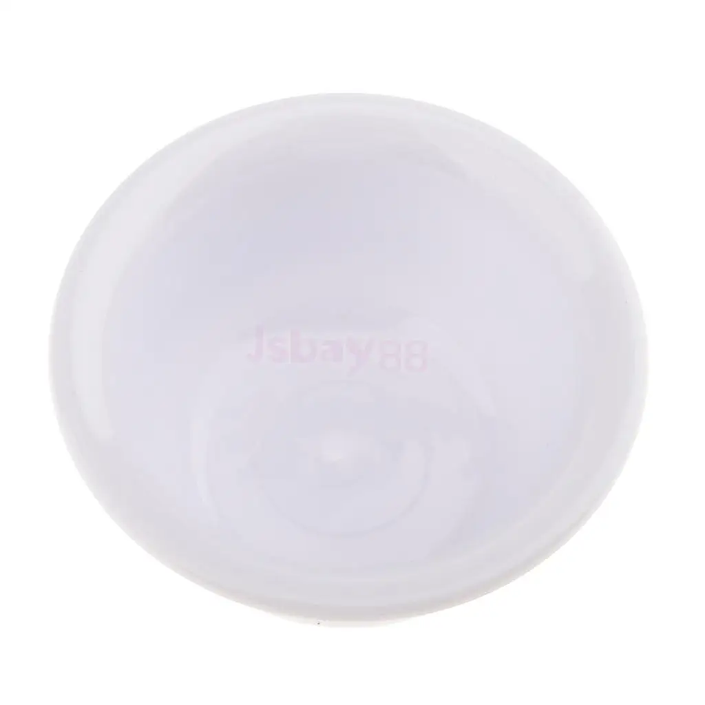 Прочная белая пластиковая Мужская Парикмахерская бритвенная кружка для мыла