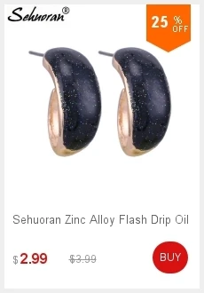 Sehuoran Oorbellen BOho Pendientes Mujer Moda женские серьги с изображением тигра для рукоделия, дизайнерские аксессуары ручной работы