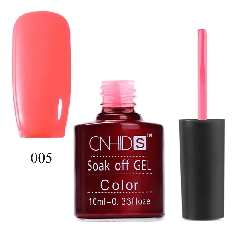 005 CNHIDS цветное покрытие Гель-лак для ногтей новое поступление УФ и светодиодный гель для ногтей замачиваемый Гель-лак долговечный лак для ногтей 132 цветов - Цвет: 005