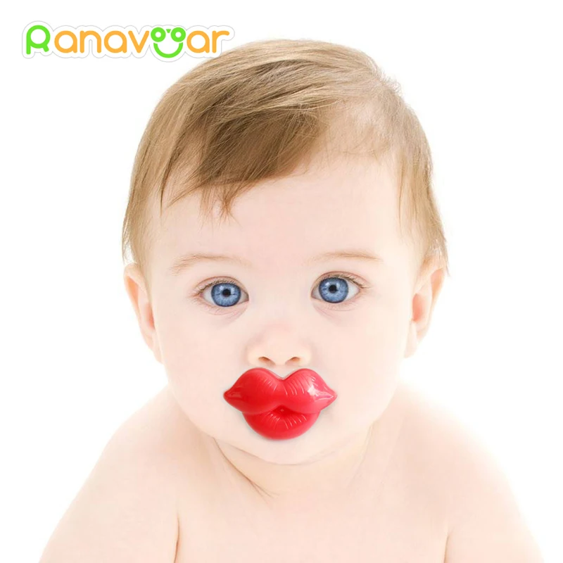 Модные забавные пустышки новинка зубы усы детские соски с бородой безопасные для