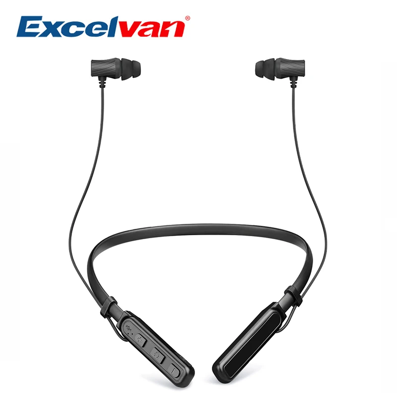 Excelvan беспроводные Bluetooth наушники с шейным ободком стерео магнитные