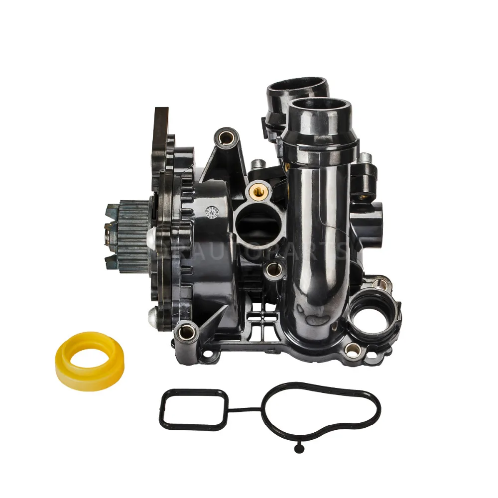 Водяной насос Термостат в сборе для VW Golf Jetta GTI Passat Audi A4 A5 Quattro 06H121026AB