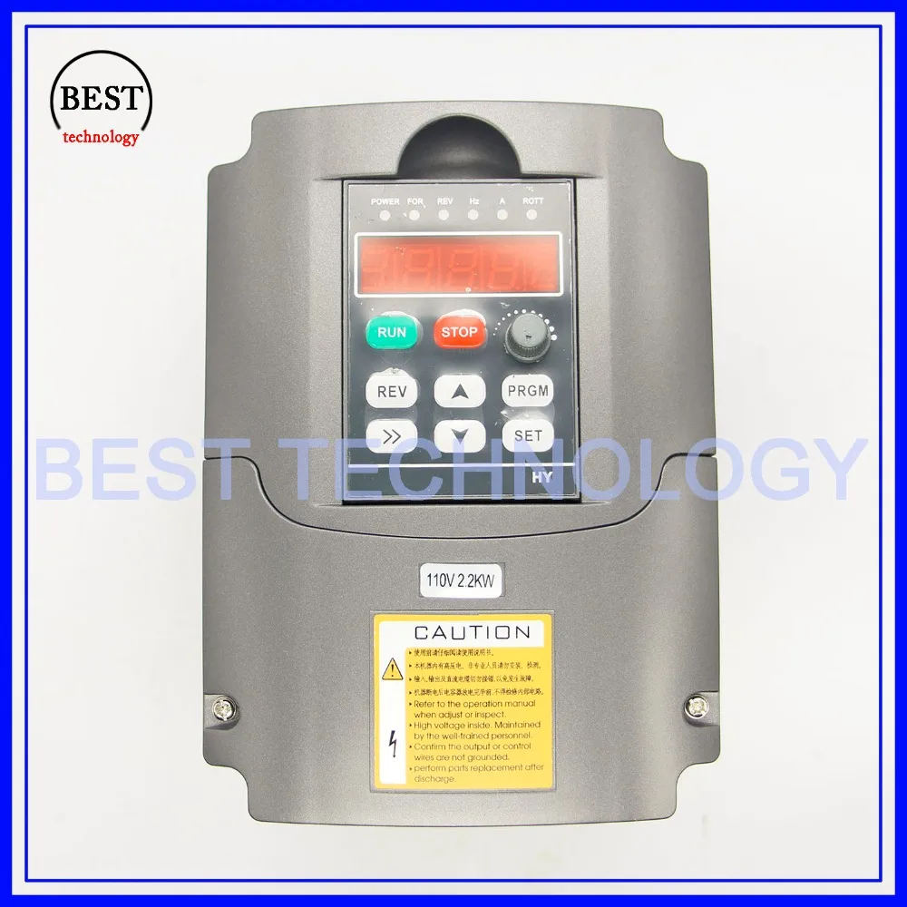 Инвертор с частотным приводом 110 в 2 кВт VFD/VFD 1 или 3HP В вход 3 hp110v выход для