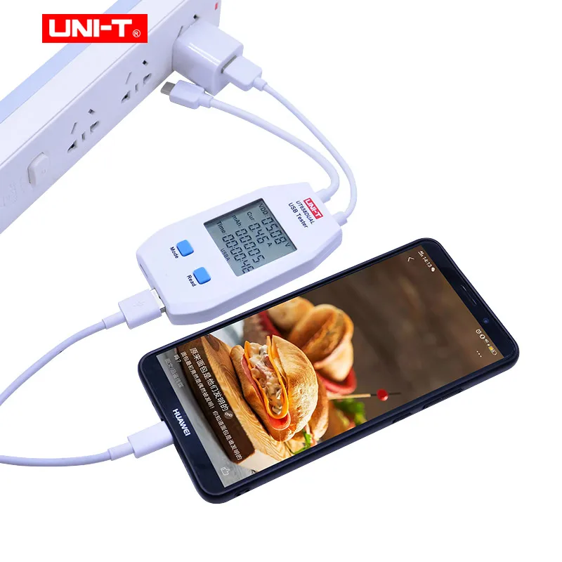 UNI-T UT658A/UT658C/UT658DUAL серия USB измеритель мощности и тестер цифровой измеритель напряжения/тока/емкости/энергии/сопротивления