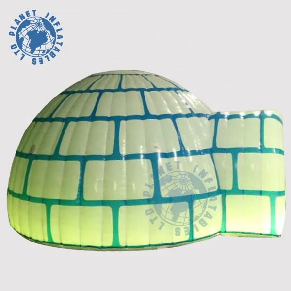 Дешевая надувная палатка для снежного Igloo небольшого размера надувной игровой