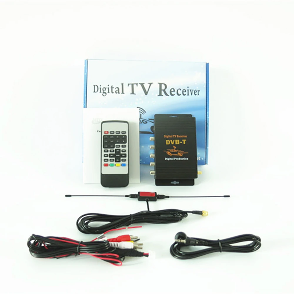 HD Автомобильный цифровой ТВ ресивер Turner DVB T с USB HDMI для Испании чешского и