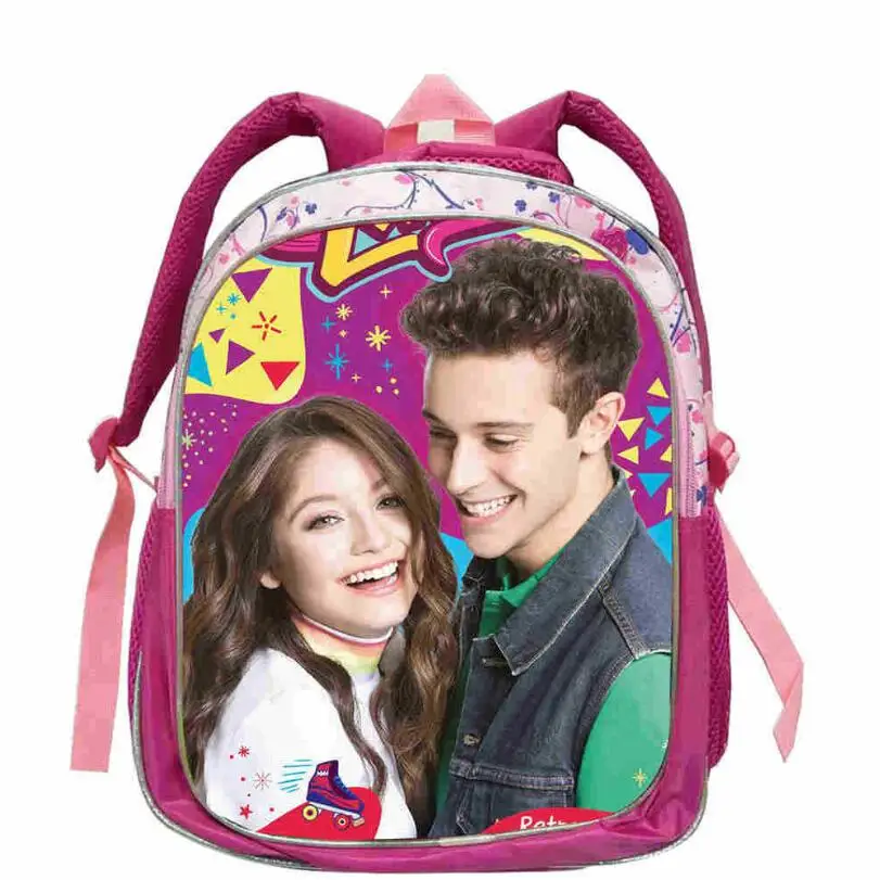 Рюкзак Soy Luna Розовый школьный рюкзак для девочек-подростков с индивидуальным