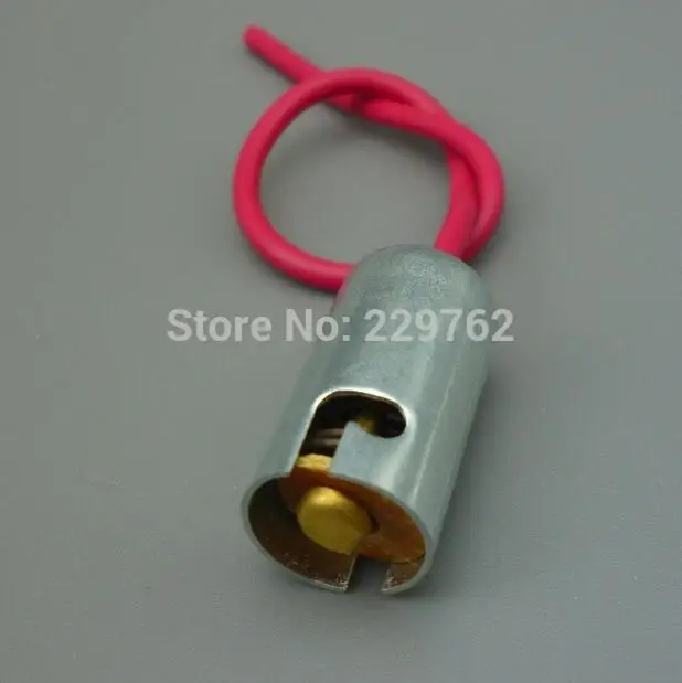 

Shhworldsea 2 шт. BA15S BA15D S25 BA9S T9 разъем для одной лампы галогенный налобный фонарь отрезок держатель 10 см провод 1156 1157 разъем