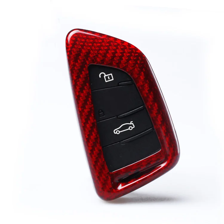 Чехол брелок из углеродного волокна для BMW X3 F25 X4 F26 F1 2 3 4 5 7 серии F20 F22 F30 F31 F34 F32 F10 F07
