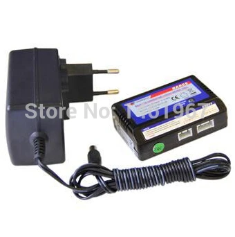 

Walkera GA005 HM-05#4-Z-23 Balanced Charger for 7.4V / 11.1V Li-ion/Li-Po Battery - Black / E3 2-3S charger