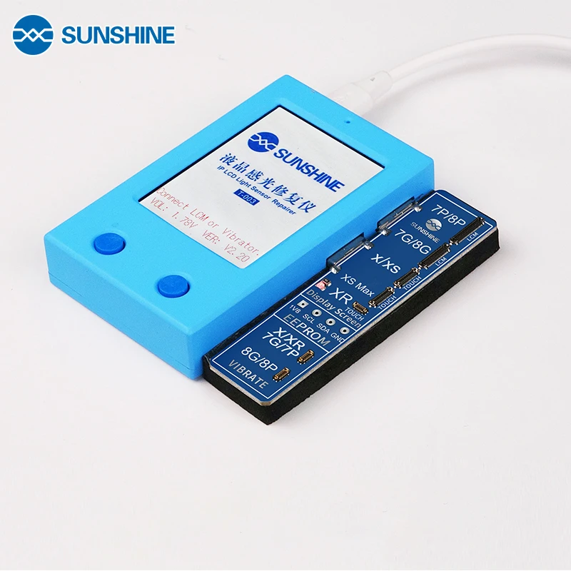 IP ЖК-экран светочувствительный инструмент восстановления EEPROM программист для IPHONE XR/XS MAX/7G/7 P/8G/8 PLUS Photoreceptor
