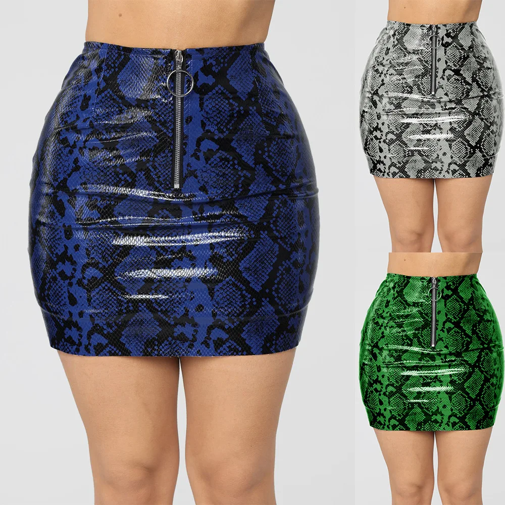 

S-XL women front zipper casual leisure skirts womens night evening party plaid skirt