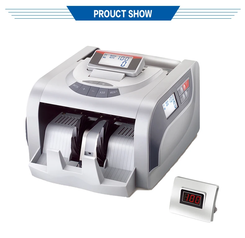 Money Cash счетчик валюты с УФ+ MG обнаружения EU-860T машина для подсчета денег, торговля