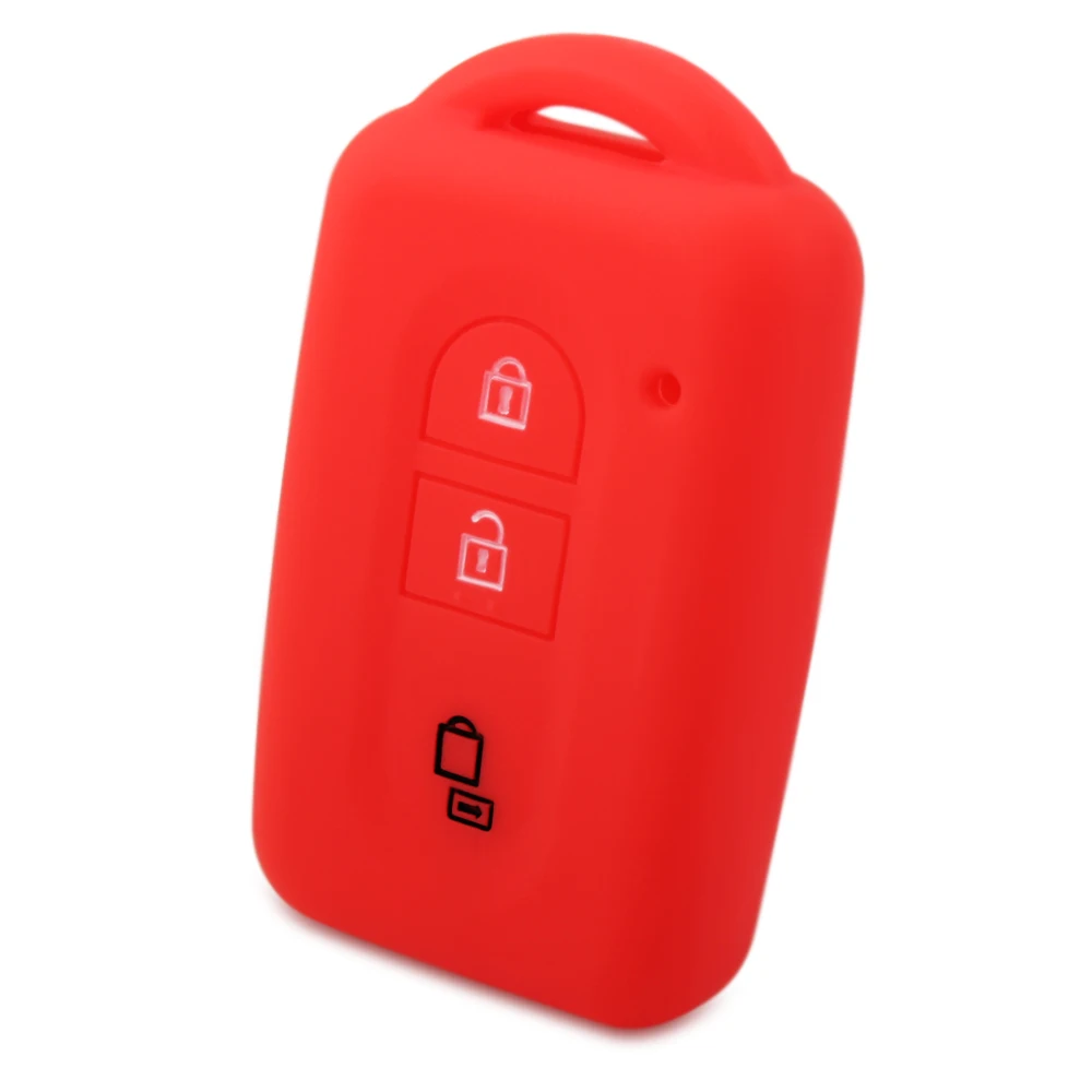 Силиконовый автомобильный пульт дистанционного управления с 3 кнопками чехол